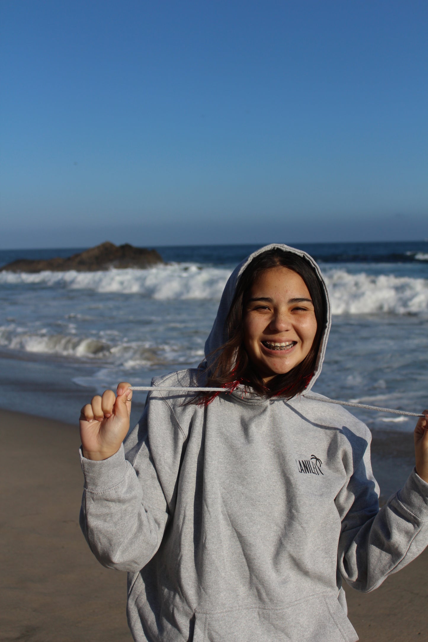 Lanilei Heather Grey Hoodie