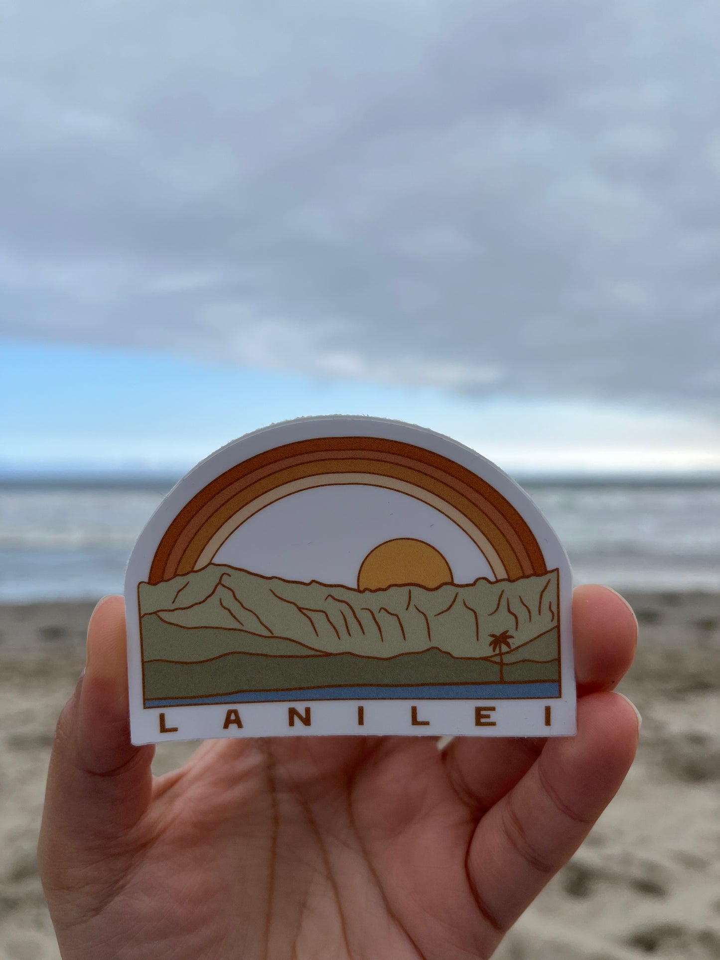 Koʻolau Mountain Range Sticker