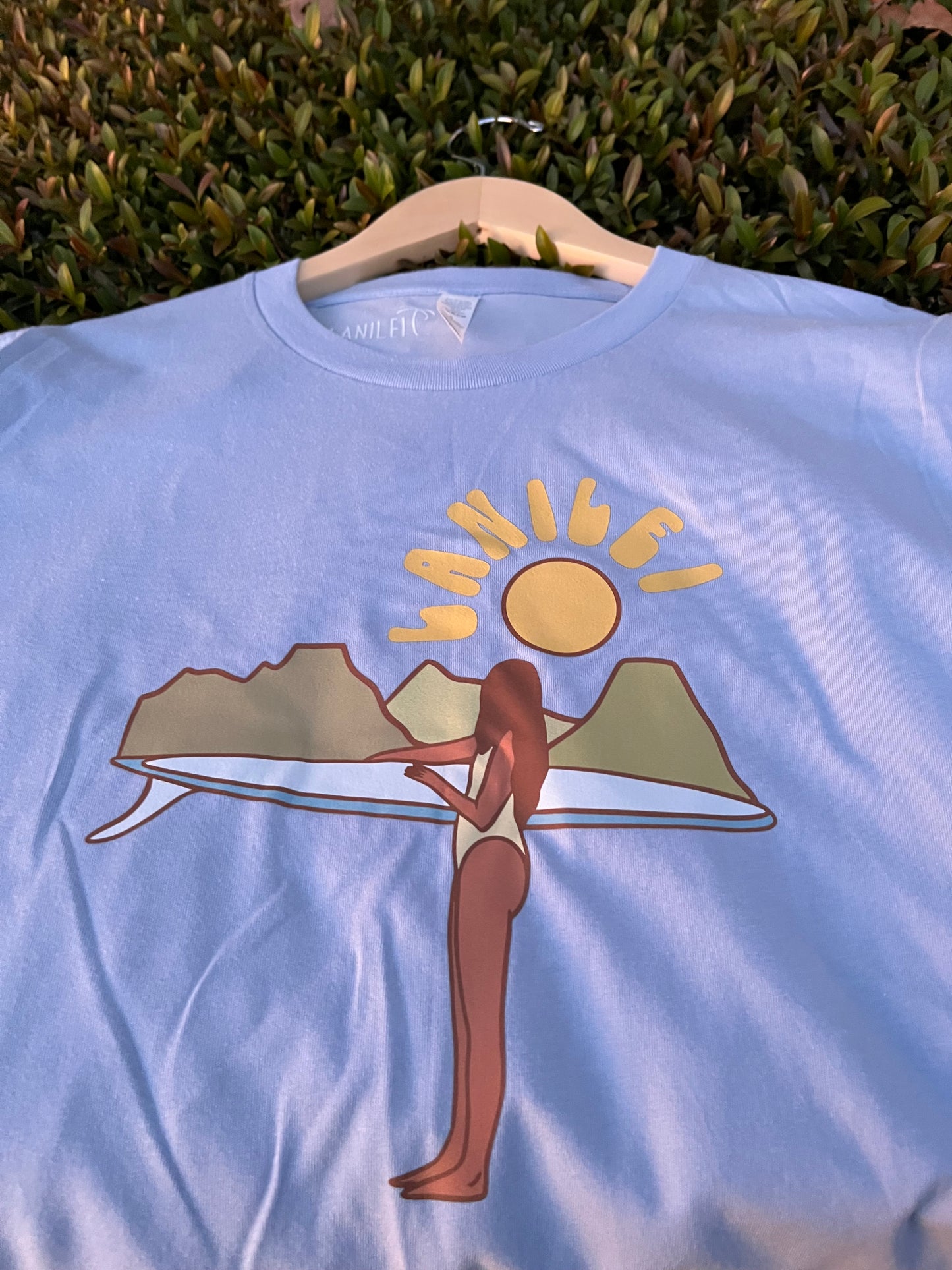 Mountains Surfer Tee