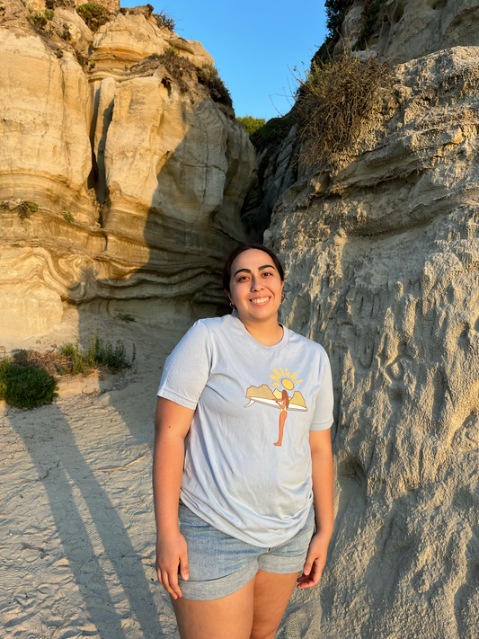 Mountains Surfer Tee