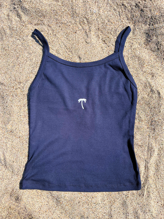 Palm Tree Baby Rib Tank